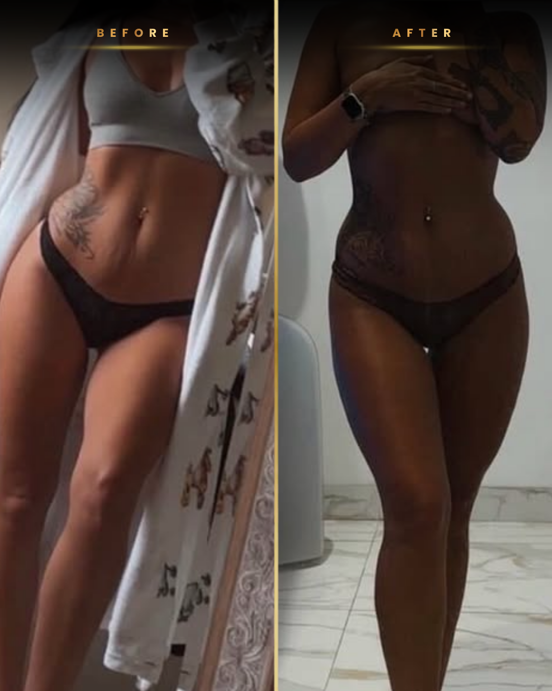 NXT Tanners before and after result 4