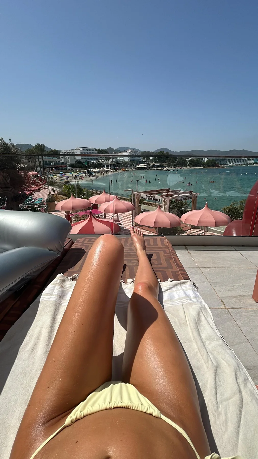 NXT customer tanning result