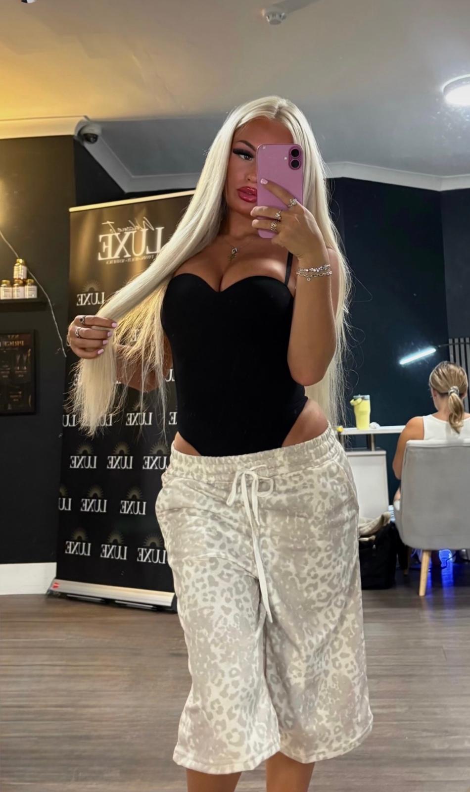 NXT customer tanning result